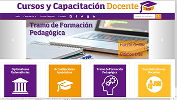 Detalle de www.cursosycapacitaciondocente.com.ar